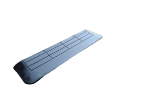 Rubberen drempelhulp 30mm x 236mm x 900mm met schuine zijvlakken (3 cm)