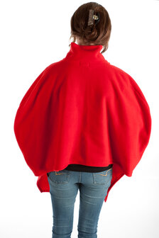 cape 7387 achterkant, kleur 600 fel rood