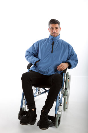 Rolstoeljas zomerjas anorak kort