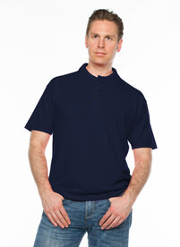 Heren polo, zijkant te openen (rits)
